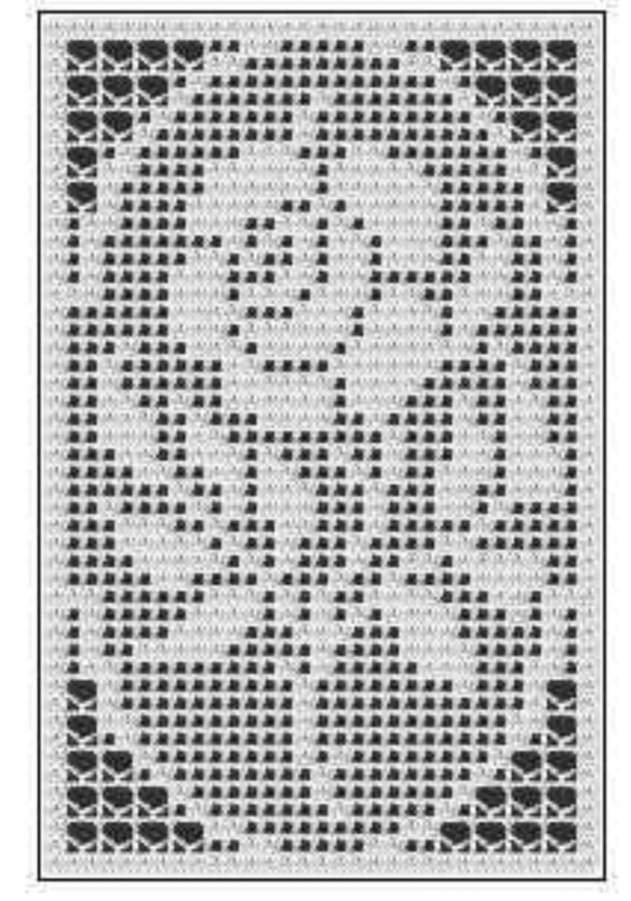 Flower Filet Crochet Patterns Sewing Pattern Library Flower Filet Crochet Patterns Sewing Pattern Library