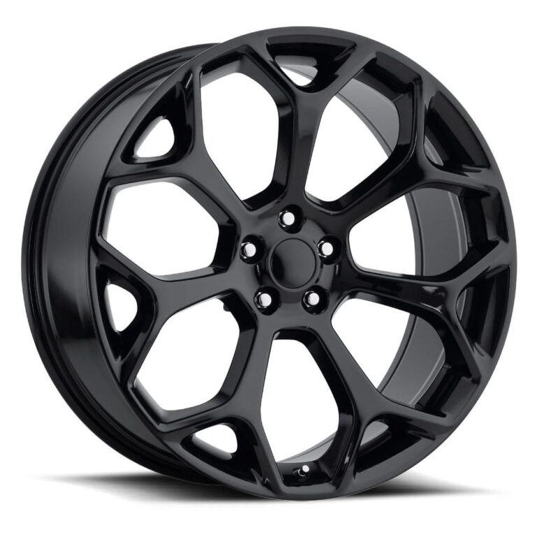 FR 71 CHRYSLER 300 REPLICA WHEELS GLOSS BLACK Factory Reproductions
