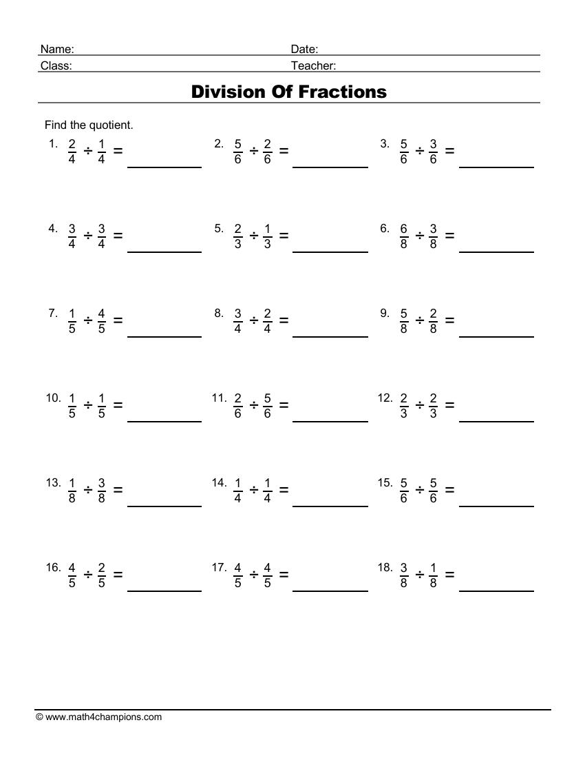 Fraction Worksheets Pdf Downloads Math Champions Fraction Worksheets Pdf Downloads Math Champions