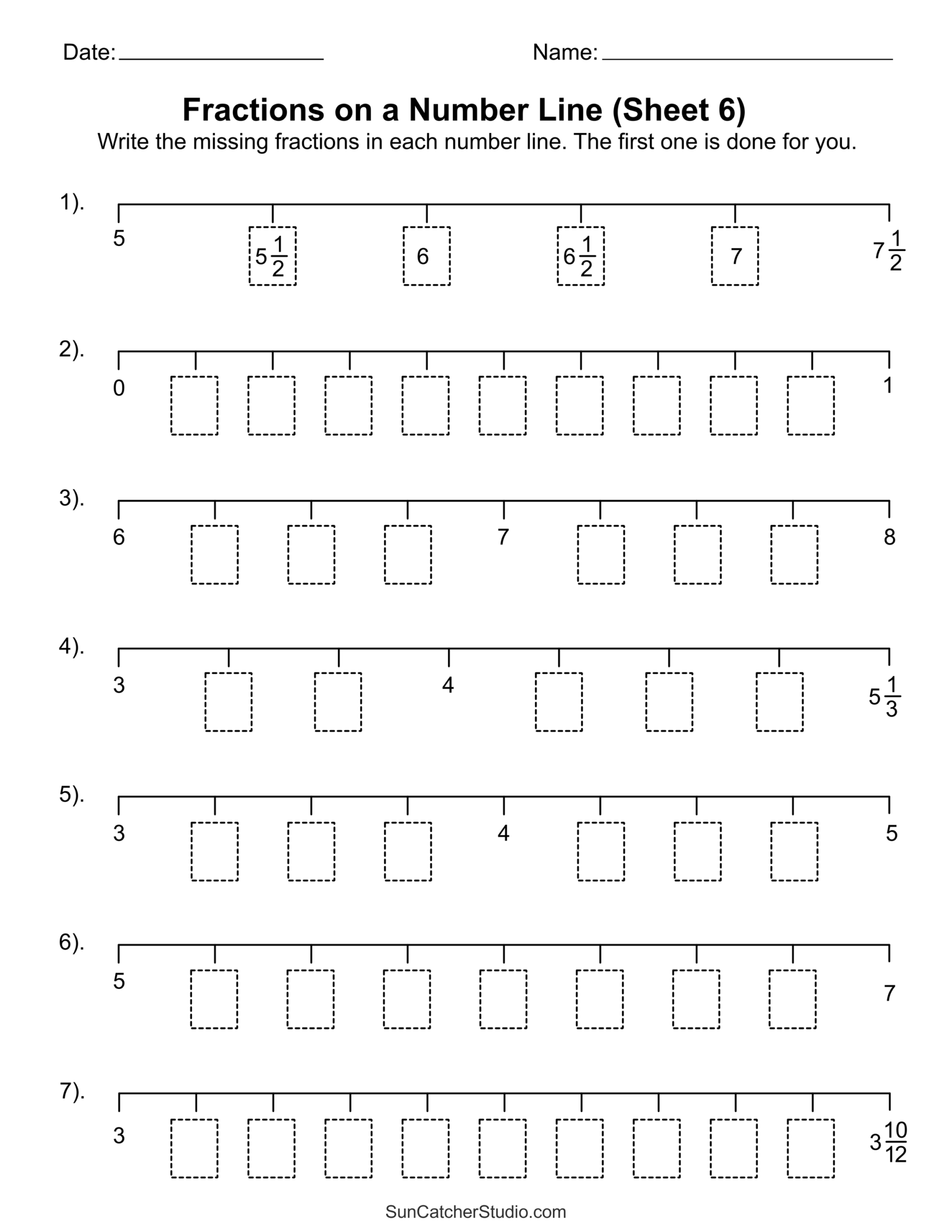 Fractions On A Number Line Printable Worksheets Free Printables Monograms Design Tools Patterns DIY Projects Fractions On A Number Line Printable Worksheets Free Printables Monograms Design Tools Patterns DIY Projects