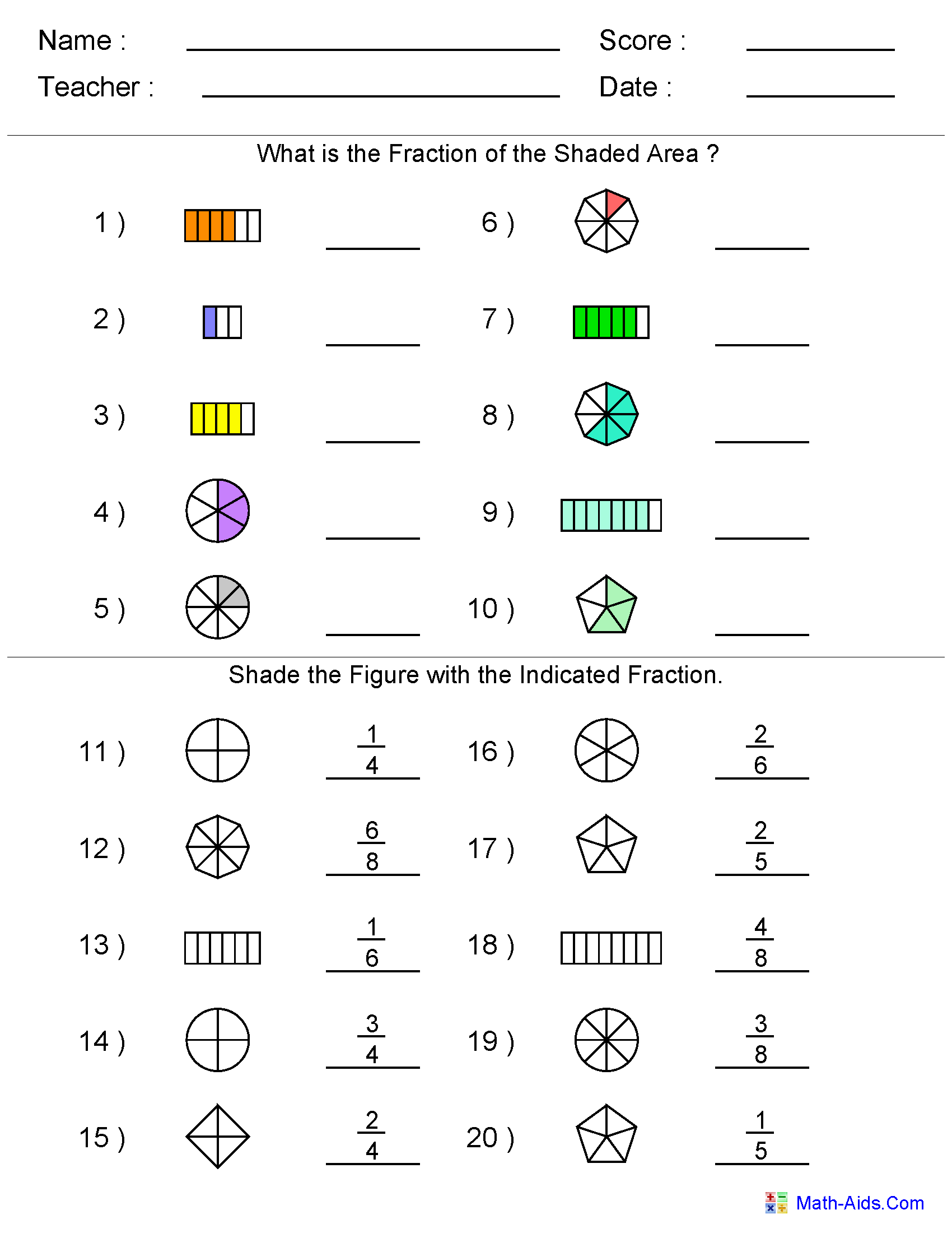 Fractions Worksheets Printable Fractions Worksheets For Teachers Worksheets Library Fractions Worksheets Printable Fractions Worksheets For Teachers Worksheets Library