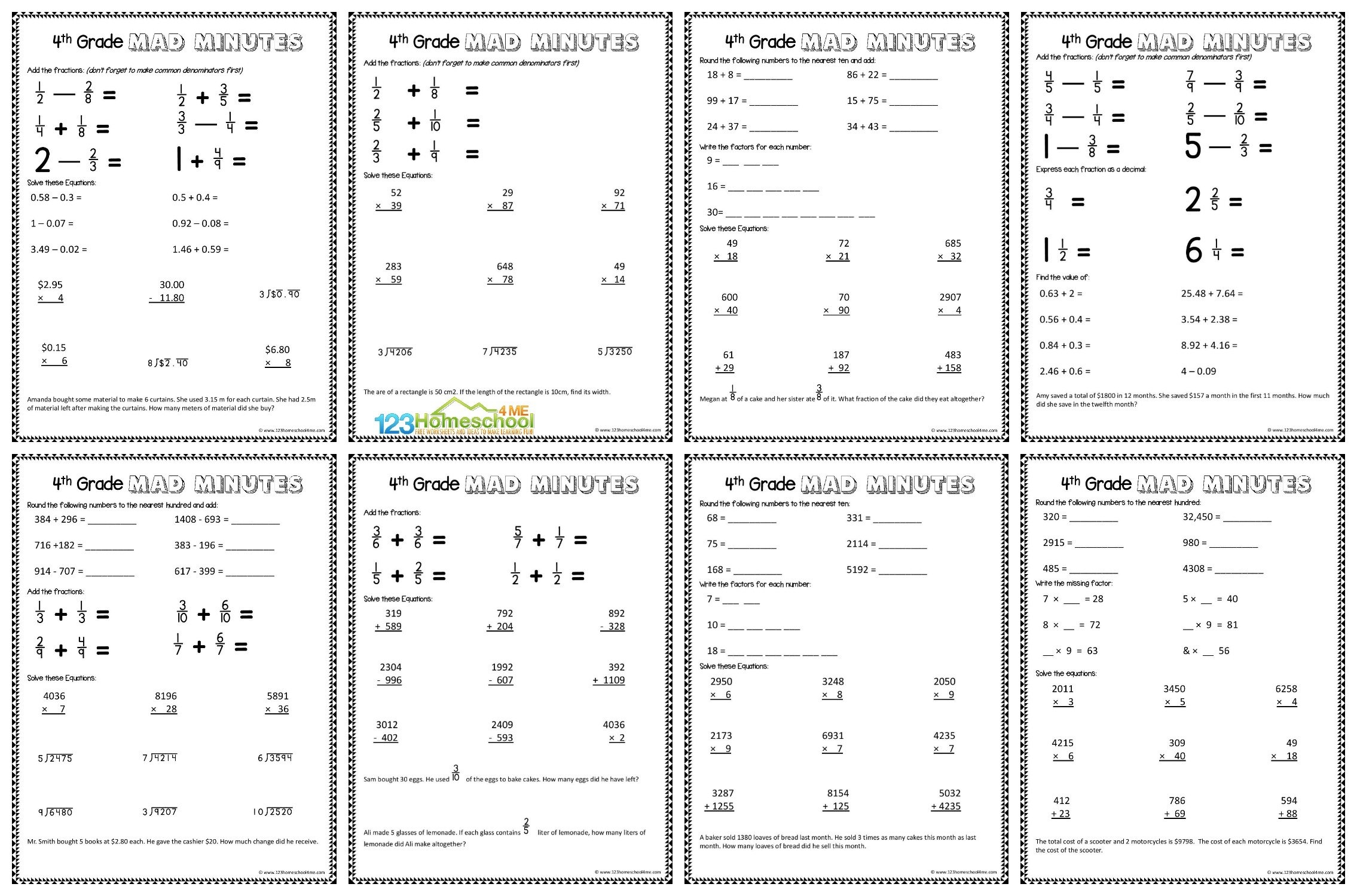free worksheets for 4th graders free worksheets for 4th graders