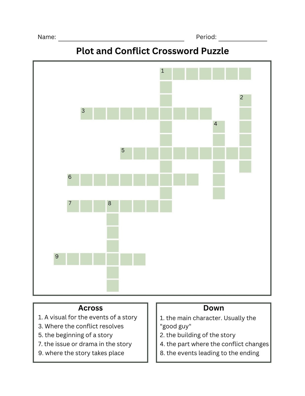 Free And Customizable Crossword Puzzle Templates Canva Free And Customizable Crossword Puzzle Templates Canva