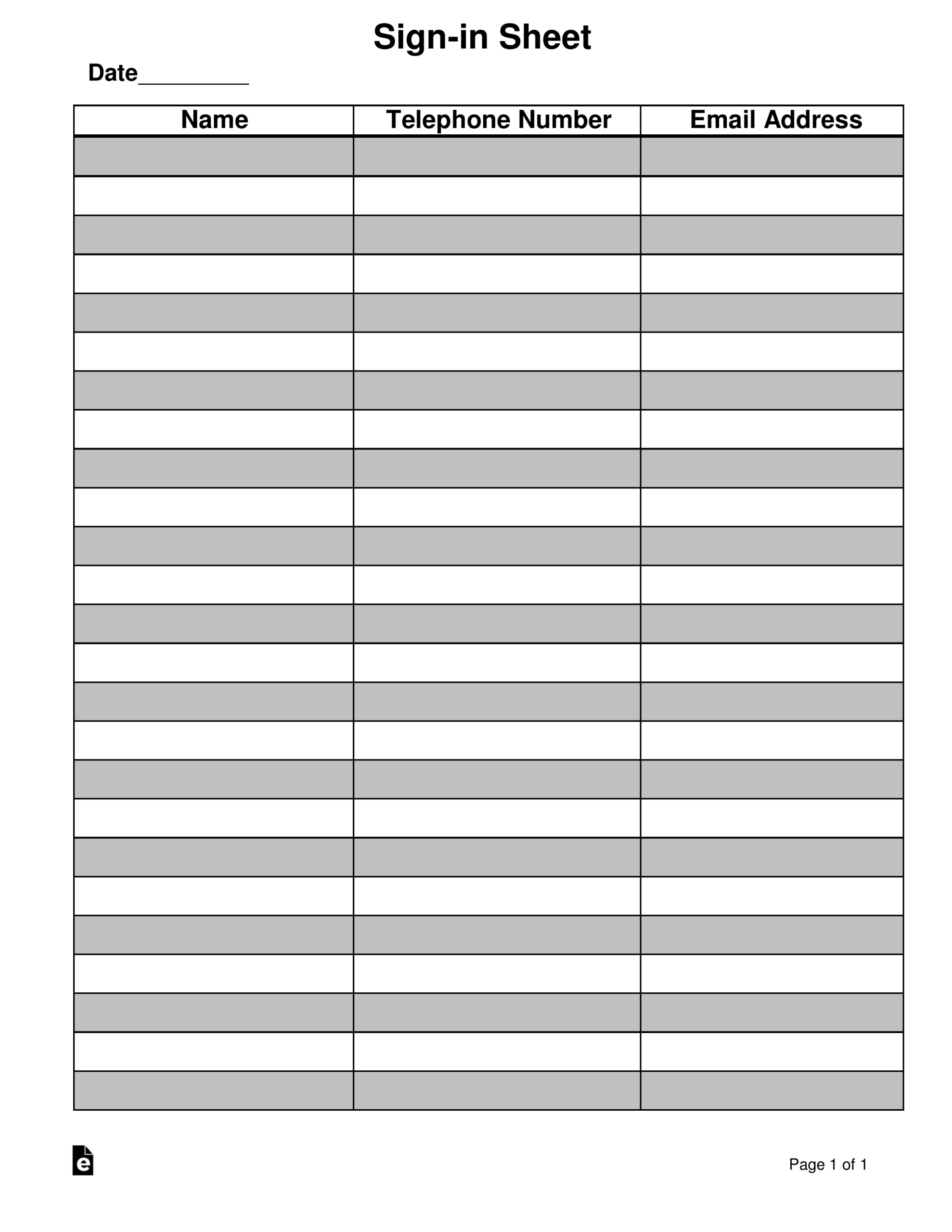 printable pdf sign in sheet template printable pdf sign in sheet template