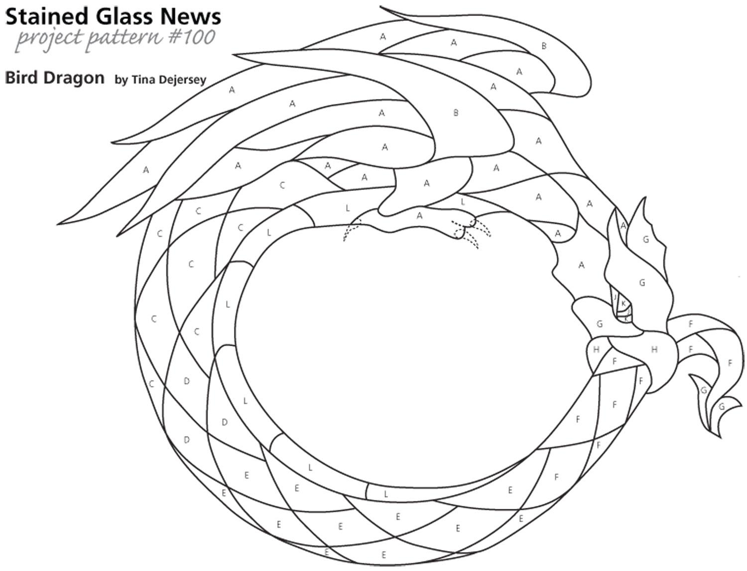 Free Bird Dragon SGN Pattern 100 Window Panels Delphi Glass Free Bird Dragon SGN Pattern 100 Window Panels Delphi Glass