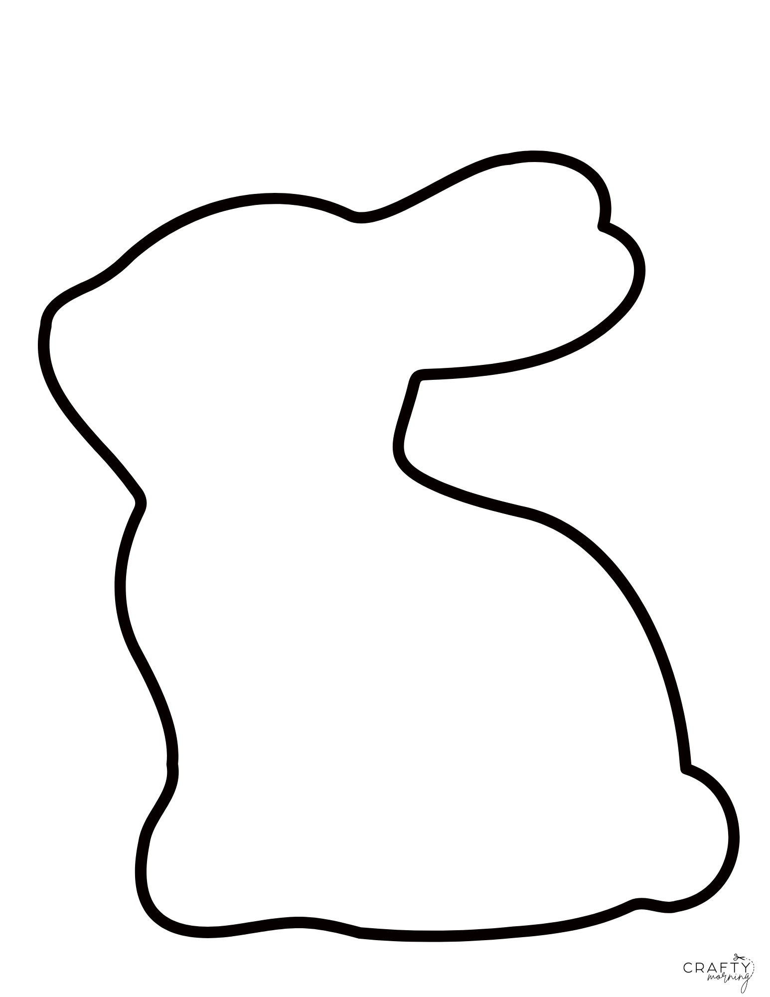 Free Bunny Outlines Printable Templates Crafty Morning Free Bunny Outlines Printable Templates Crafty Morning