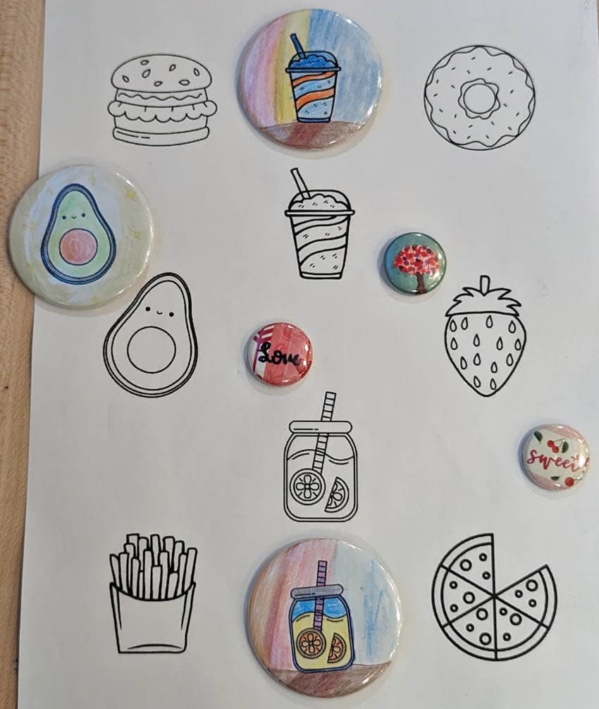 Free Button Maker Templates For 58 Mm 2 25 In Machines