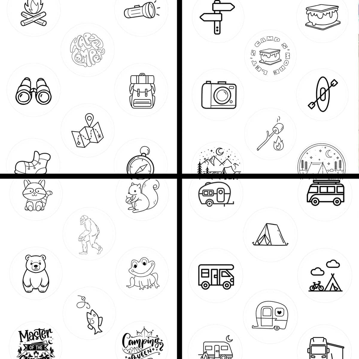 free printable button templates