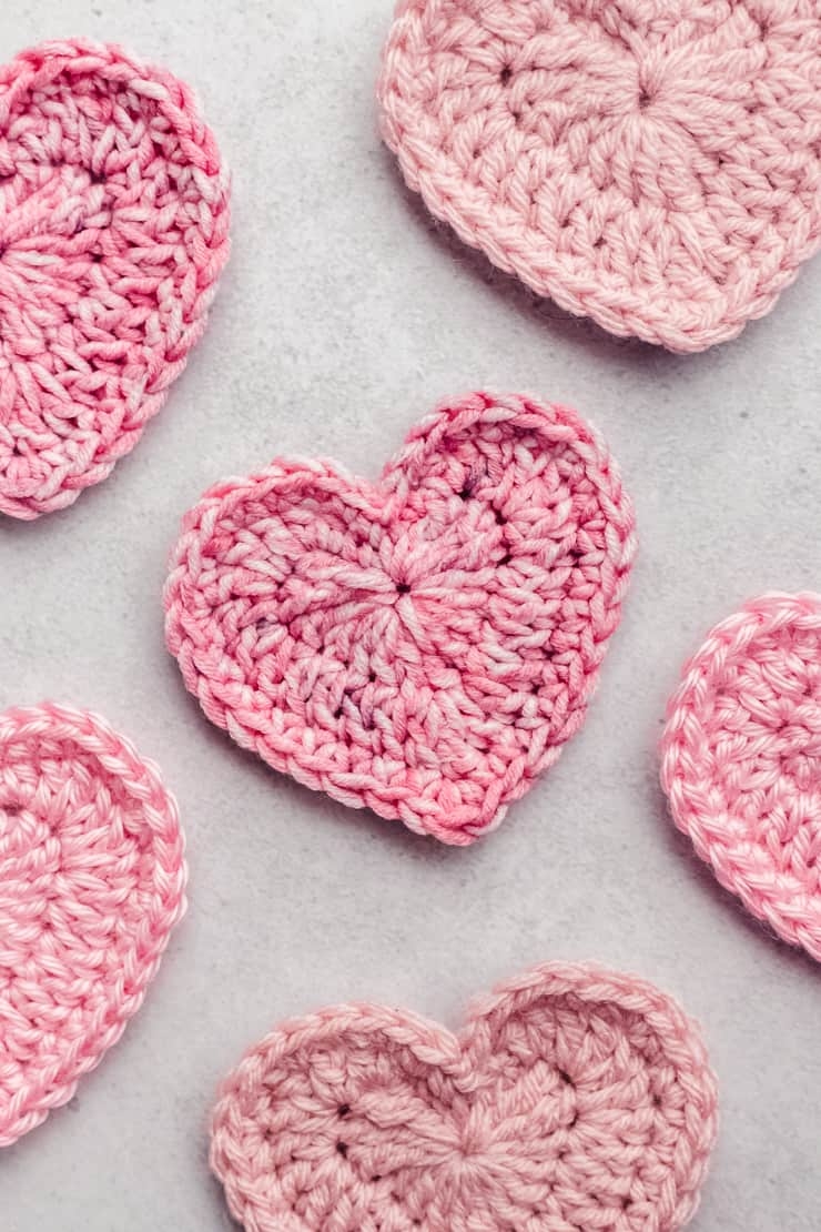 Free Crochet Heart Pattern 3 Sizes Sarah Maker Free Crochet Heart Pattern 3 Sizes Sarah Maker
