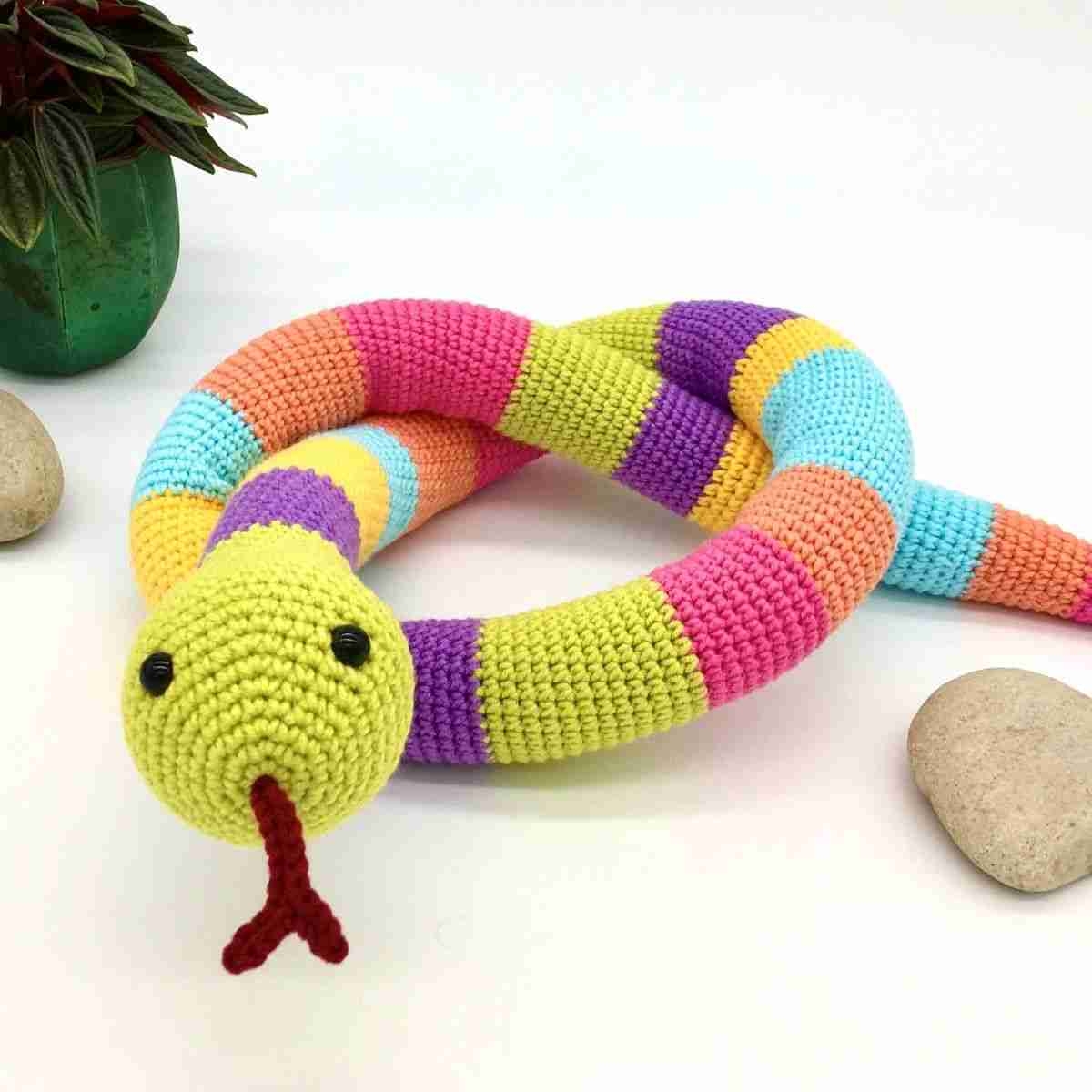 Free Crochet Snake Pattern Cuddly Stitches Craft Free Crochet Snake Pattern Cuddly Stitches Craft