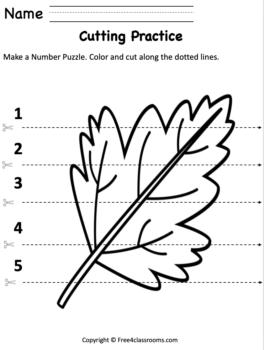 Free Fall Worksheet For Preschool And Kinder Fine Motor Skills Printable Free Worksheets Free4Classrooms Free Fall Worksheet For Preschool And Kinder Fine Motor Skills Printable Free Worksheets Free4Classrooms