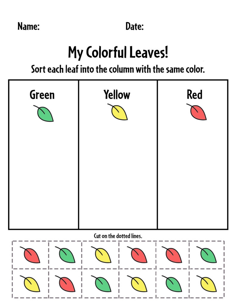 Free Fall Worksheets For Preschool The Hollydog Blog Free Fall Worksheets For Preschool The Hollydog Blog