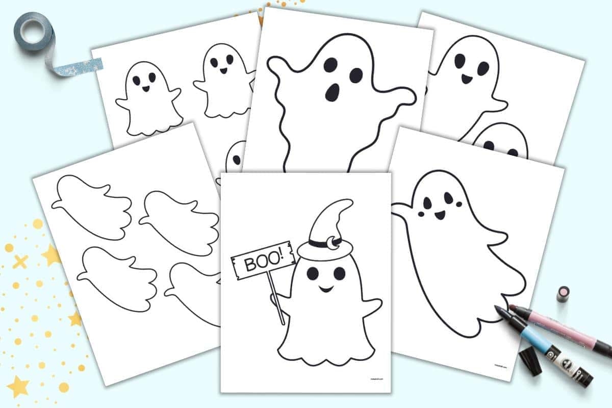 ghost template printable pdf