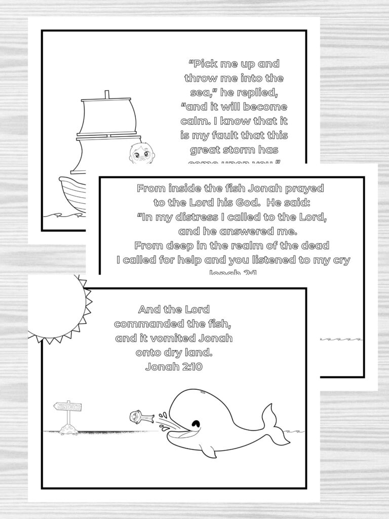 Free Jonah And The Whale Printables Healing Home Free Jonah And The Whale Printables Healing Home