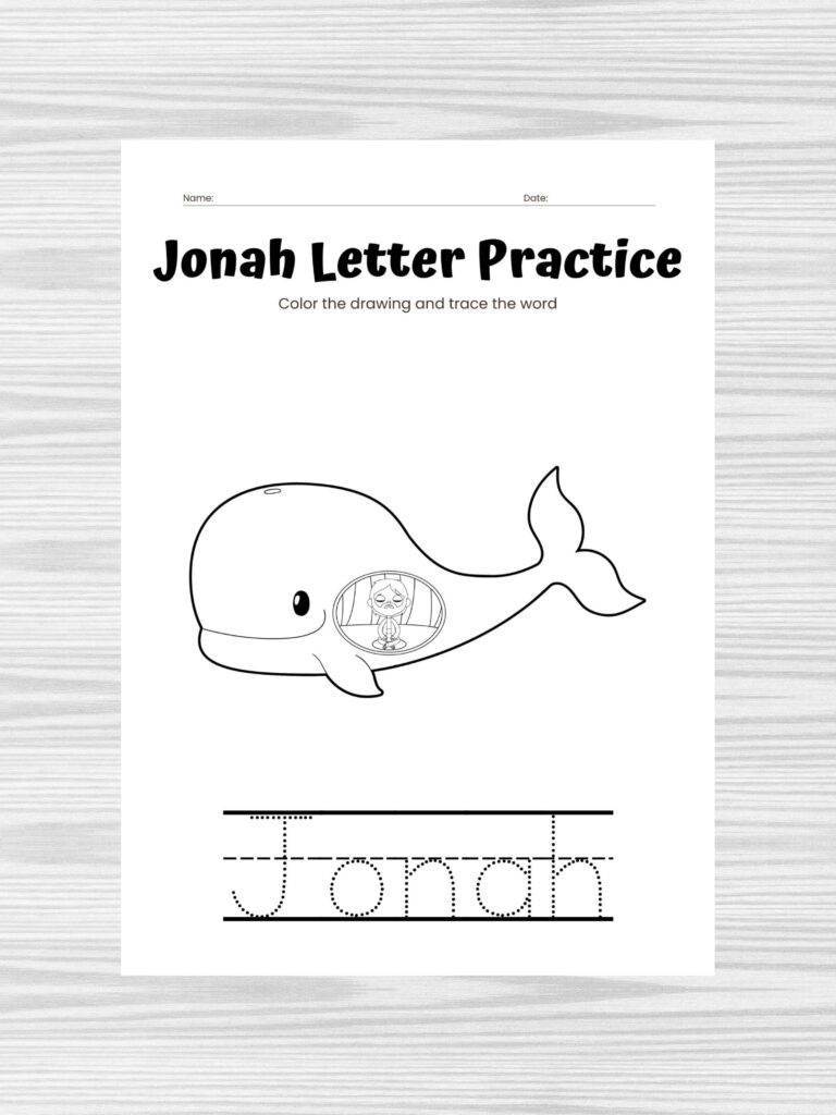 Free Jonah And The Whale Printables Healing Home Free Jonah And The Whale Printables Healing Home