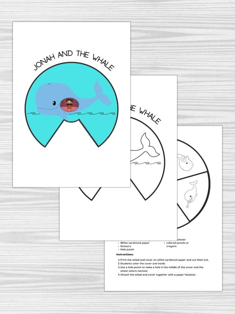 Free Jonah And The Whale Printables Healing Home Free Jonah And The Whale Printables Healing Home