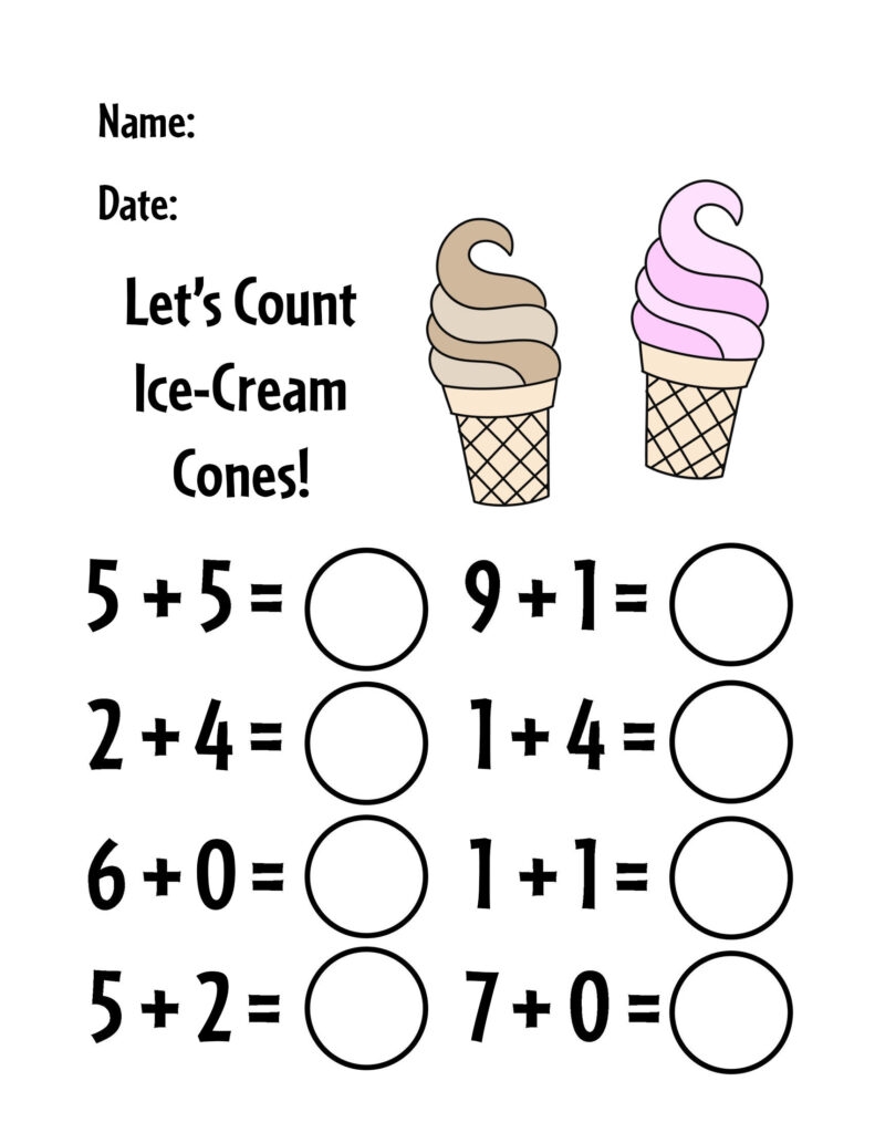 Free Kindergarten Addition Worksheets The Hollydog Blog Free Kindergarten Addition Worksheets The Hollydog Blog