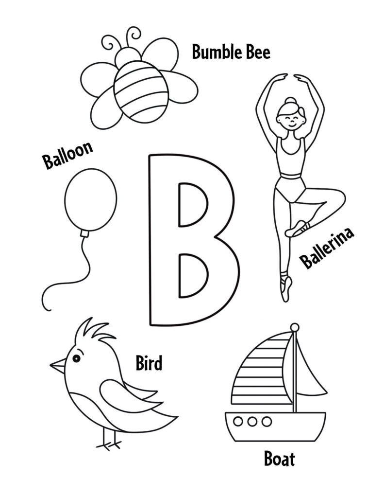 FREE Letter B Worksheets For Preschool The Hollydog Blog FREE Letter B Worksheets For Preschool The Hollydog Blog