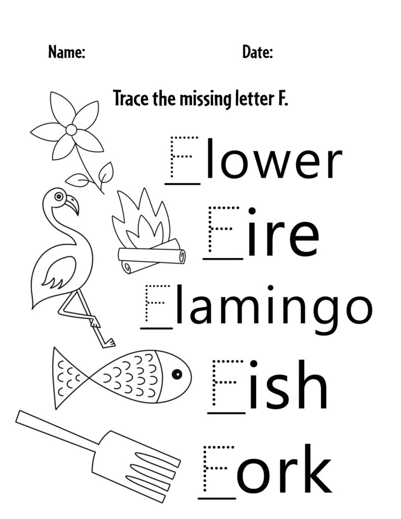 FREE Letter F Worksheets For Preschool The Hollydog Blog FREE Letter F Worksheets For Preschool The Hollydog Blog