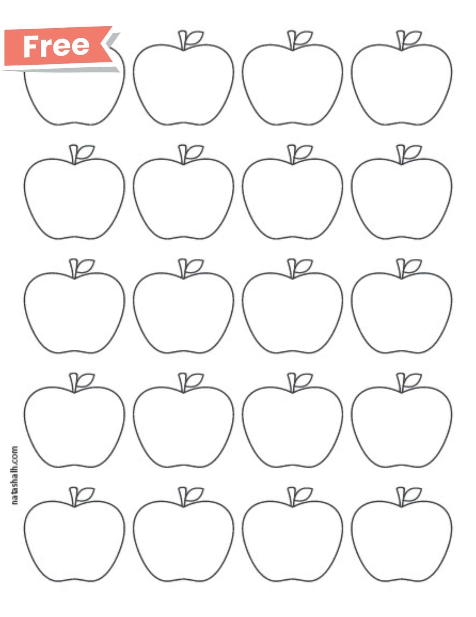 Free Printable Apple Templates The Artisan Life Free Printable Apple Templates The Artisan Life