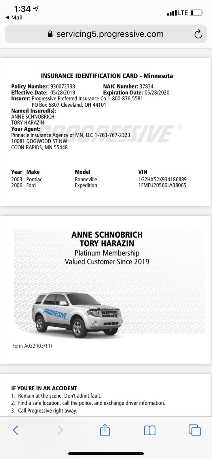 Free Printable Auto Insurance Card Template Free Printable Auto Insurance Card Template