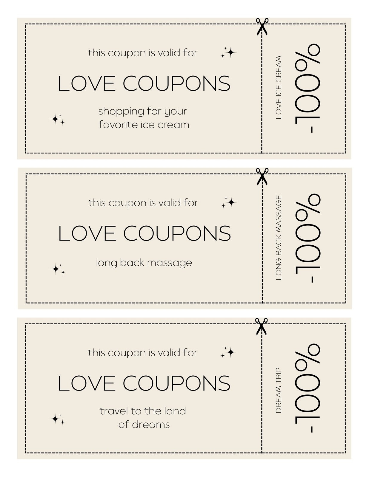 Free Printable Customizable Coupon Templates Canva Free Printable Customizable Coupon Templates Canva