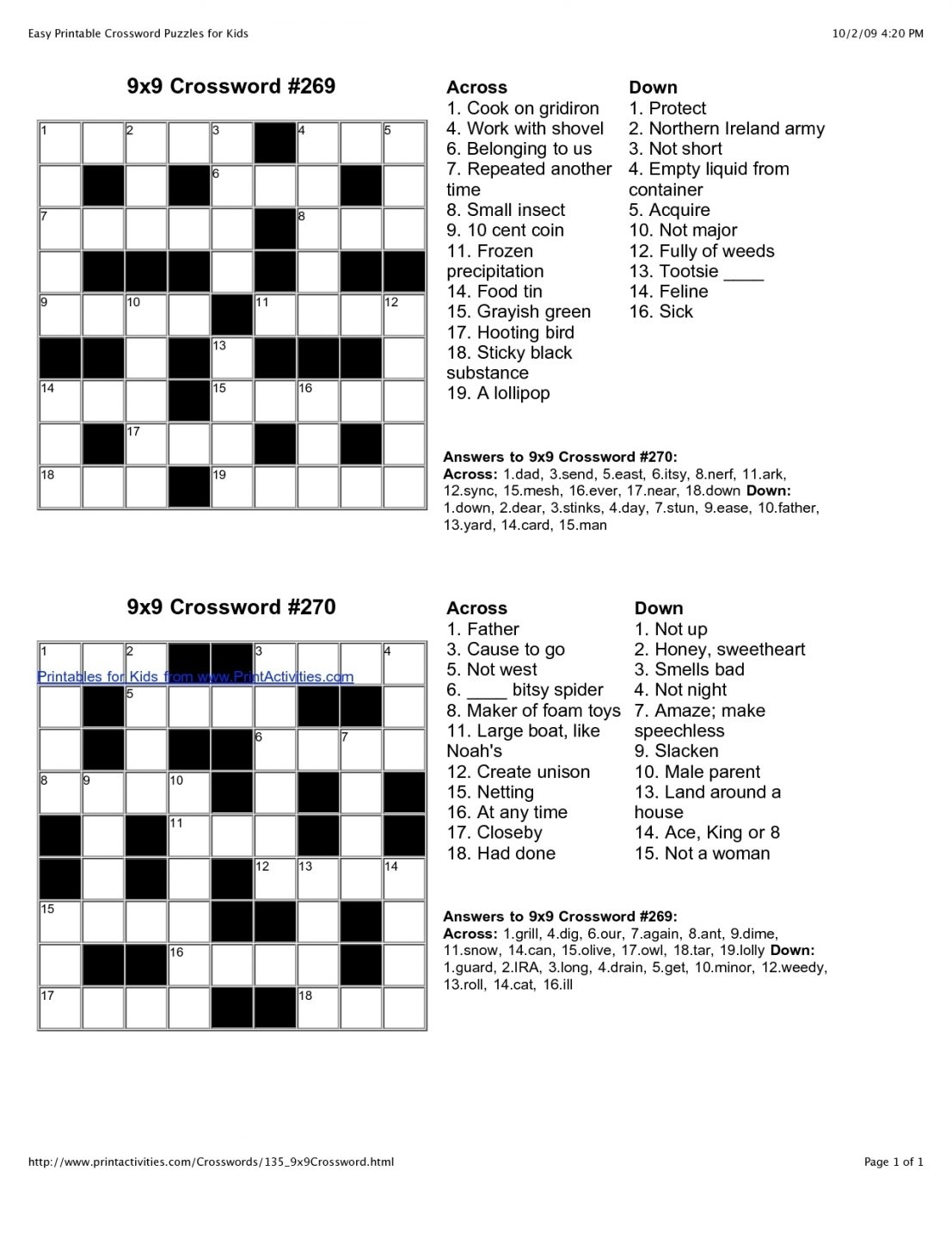 free daily crossword printable free daily crossword printable
