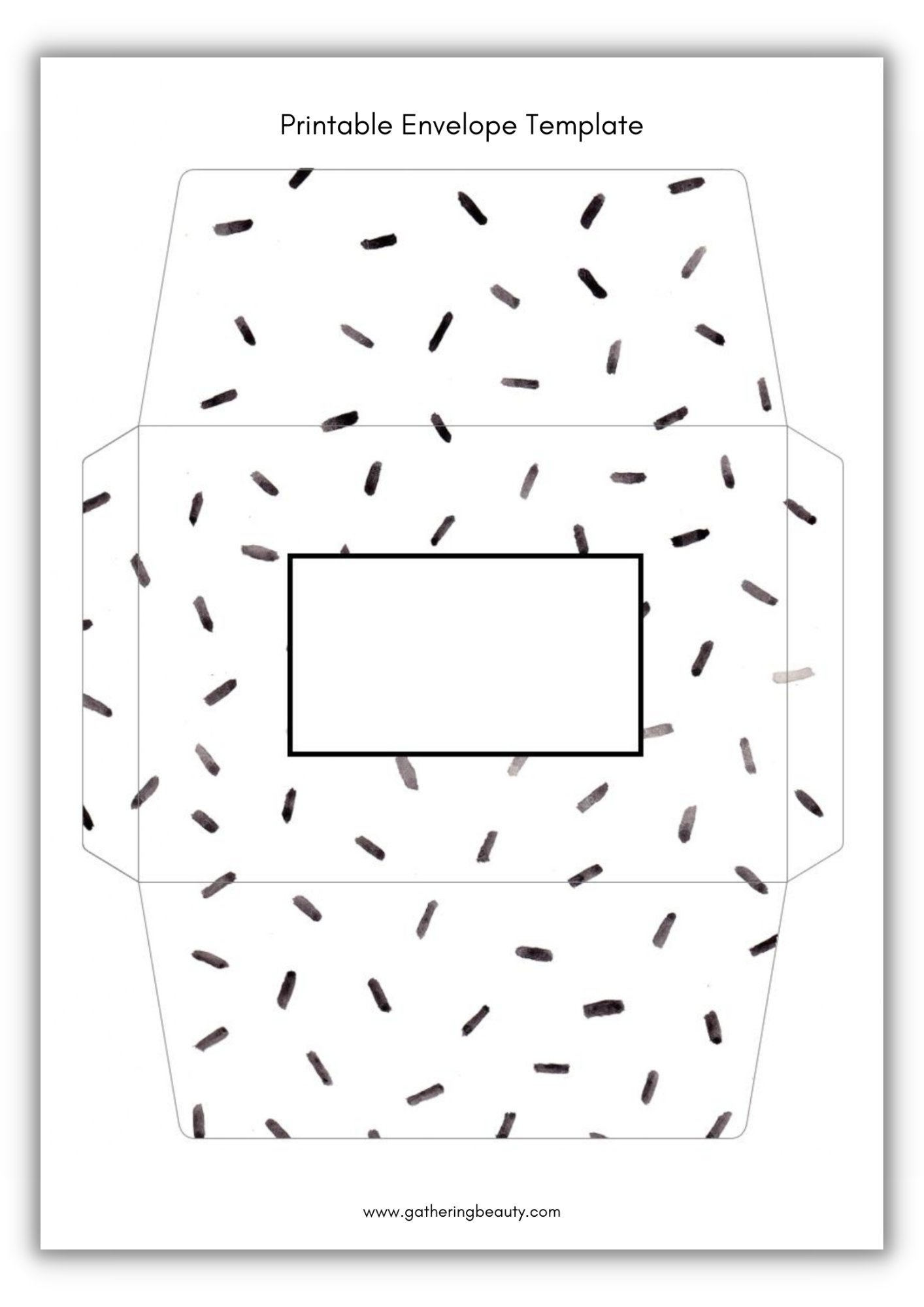 free printable envelope templates free printable envelope templates