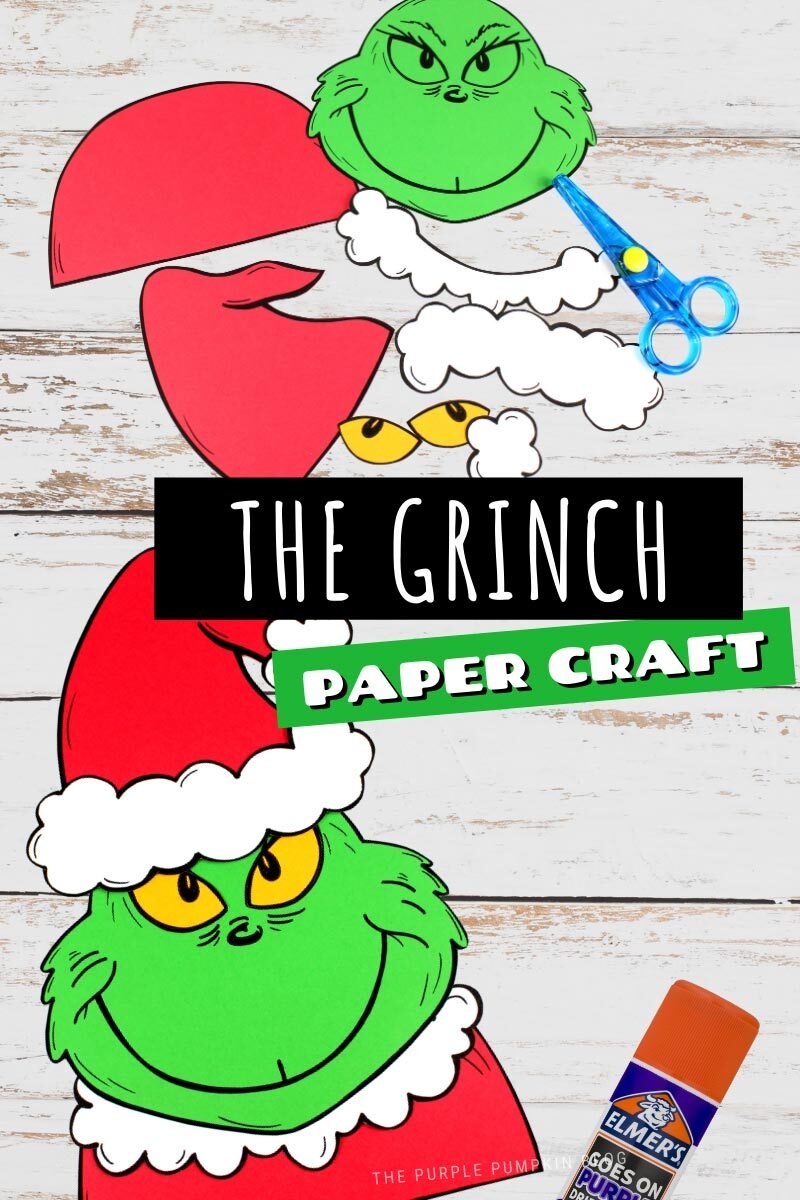 Free Printable Grinch Craftivity Creative Writing Project Free Printable Grinch Craftivity Creative Writing Project