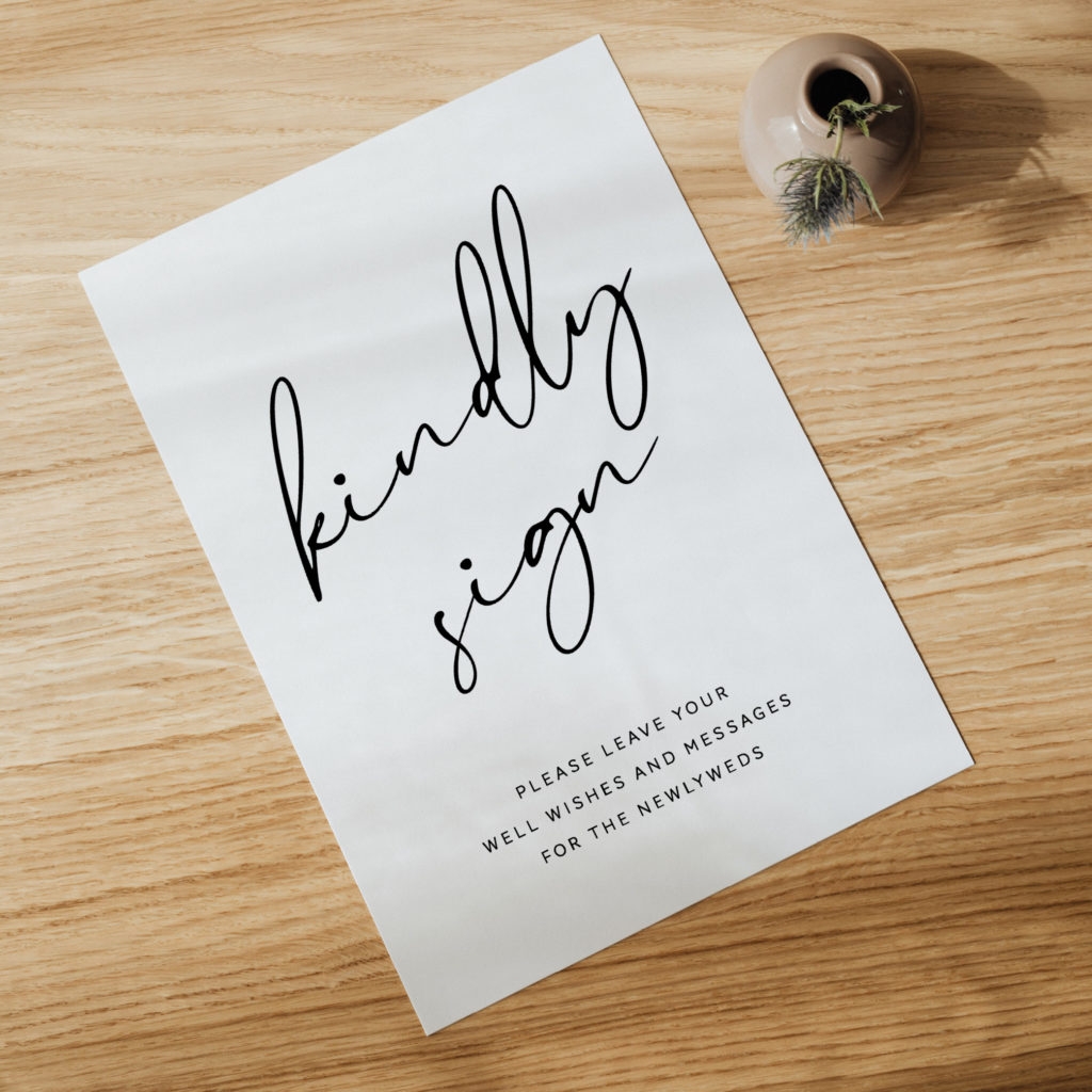 Free Printable Guest Book Signs For Weddings Free Printable Guest Book Signs For Weddings