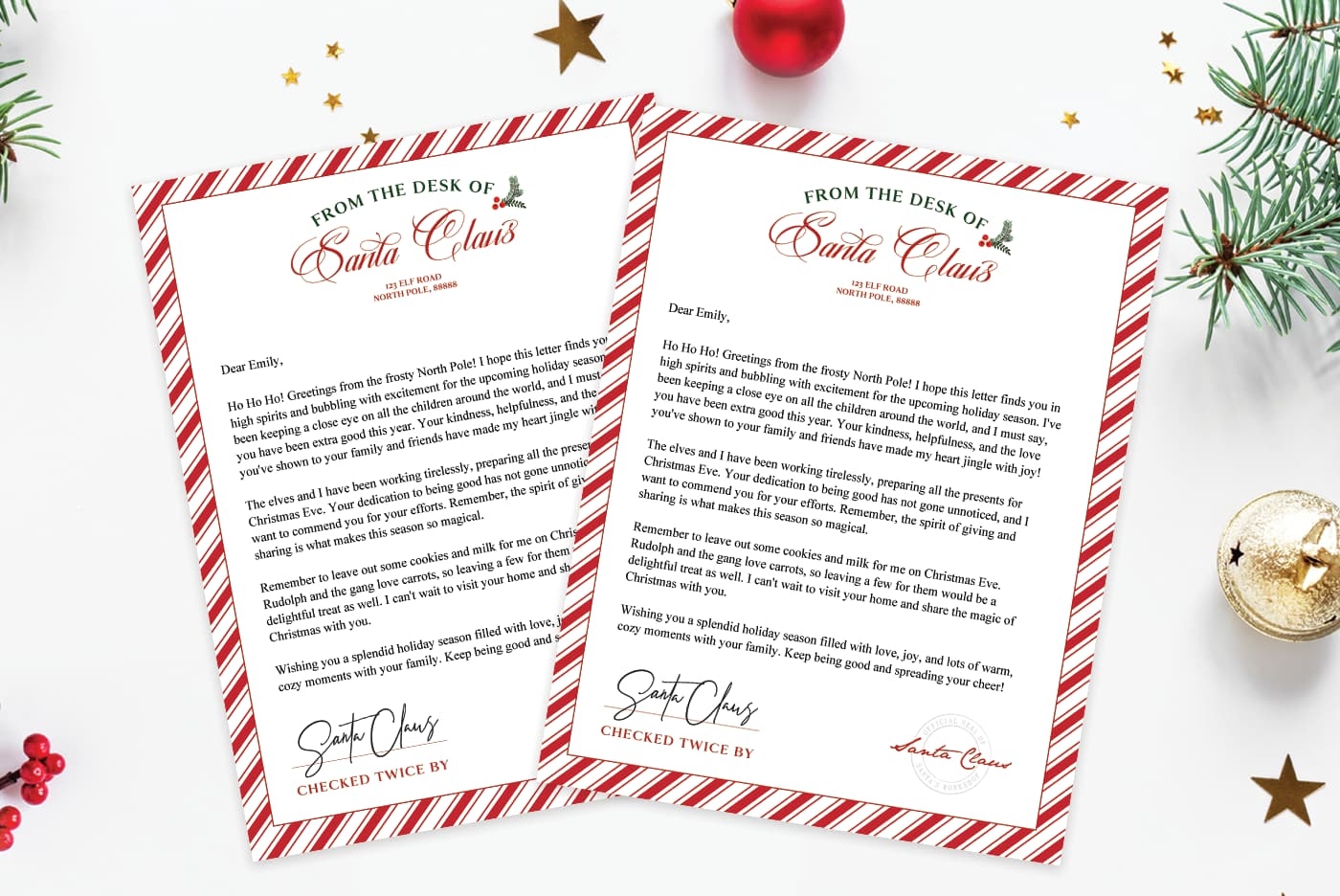 from santa letter template printable from santa letter template printable