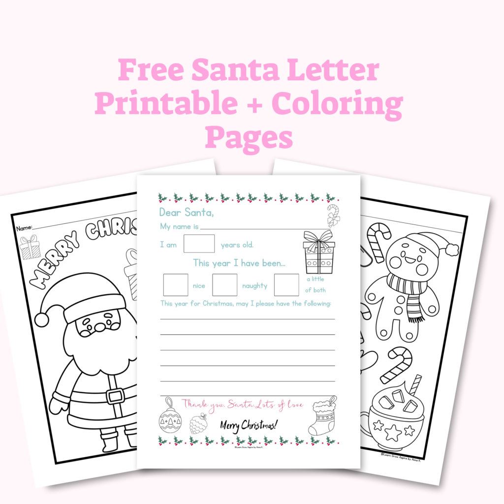 printable coloring letter to santa template printable coloring letter to santa template