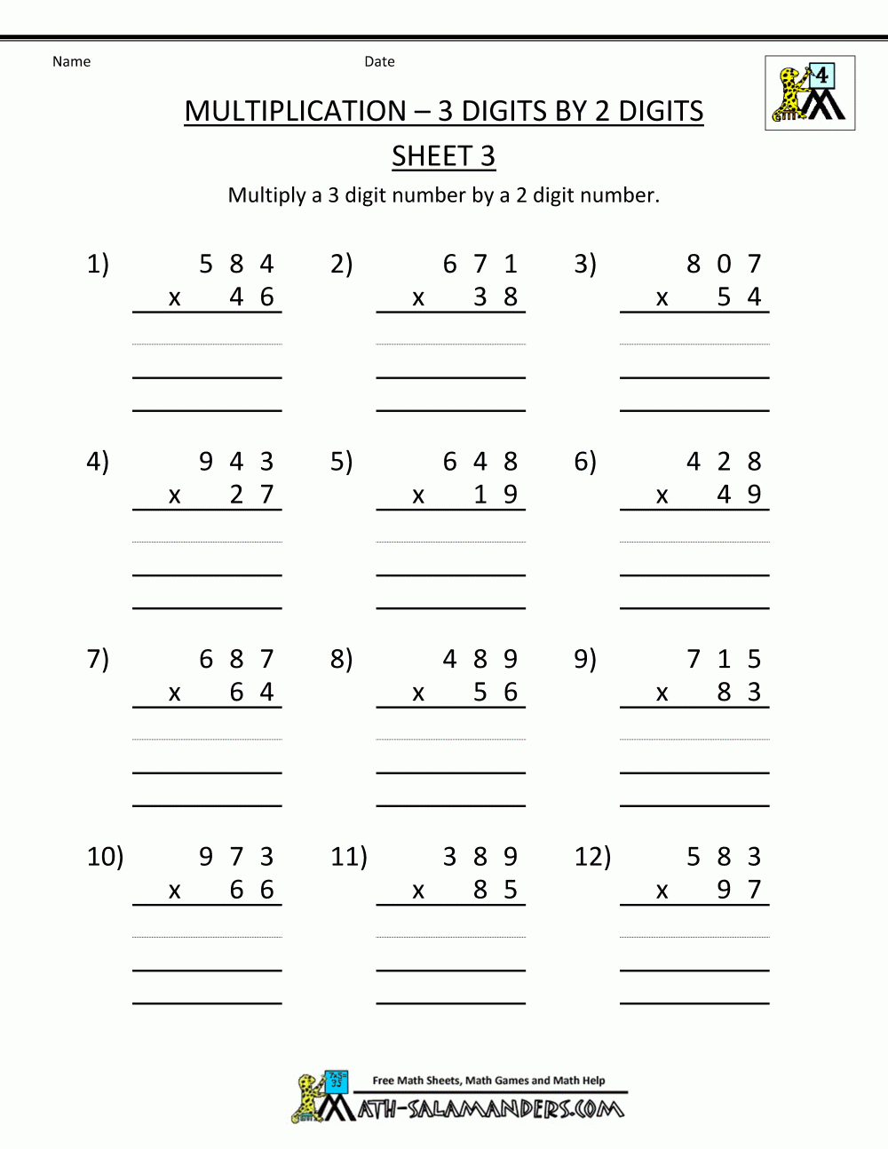 FREE Printable Multiplication Worksheet For Class 4 Students Worksheets Library FREE Printable Multiplication Worksheet For Class 4 Students Worksheets Library