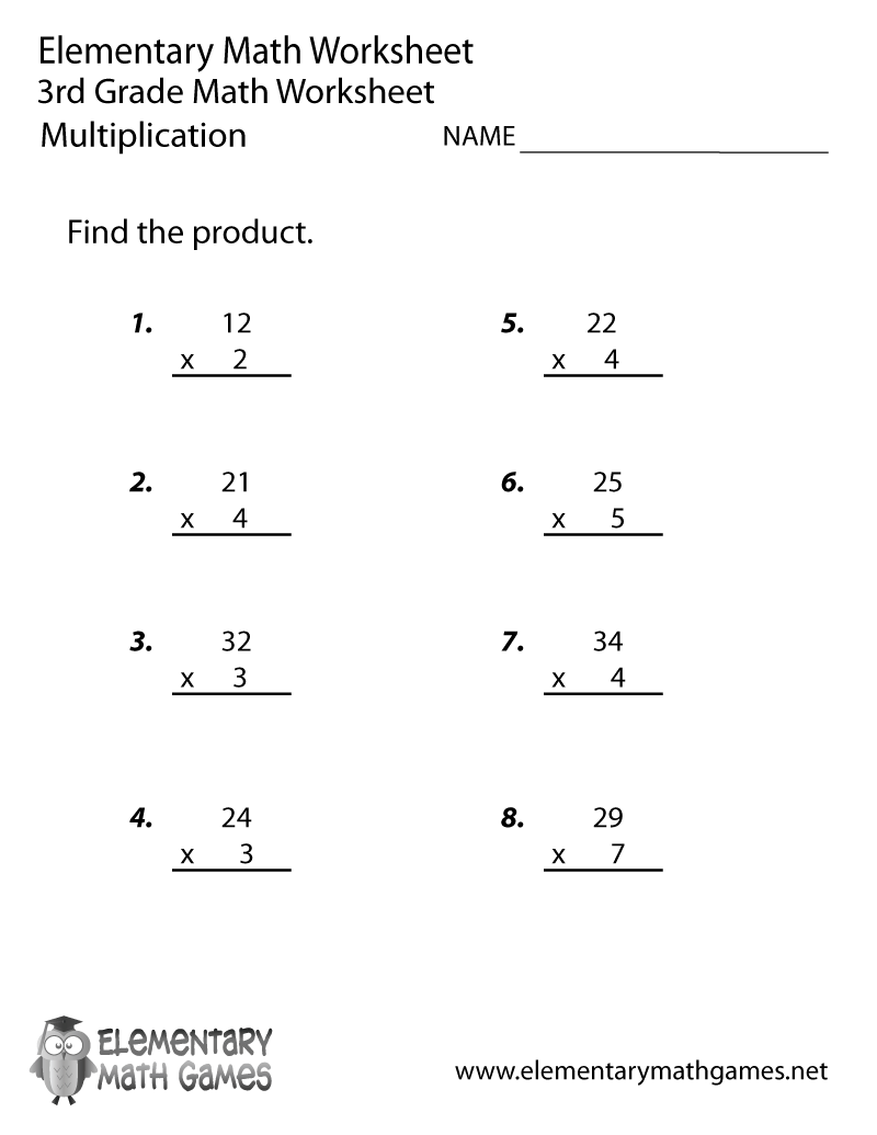 3rd grade multiplication worksheets 3rd grade multiplication worksheets