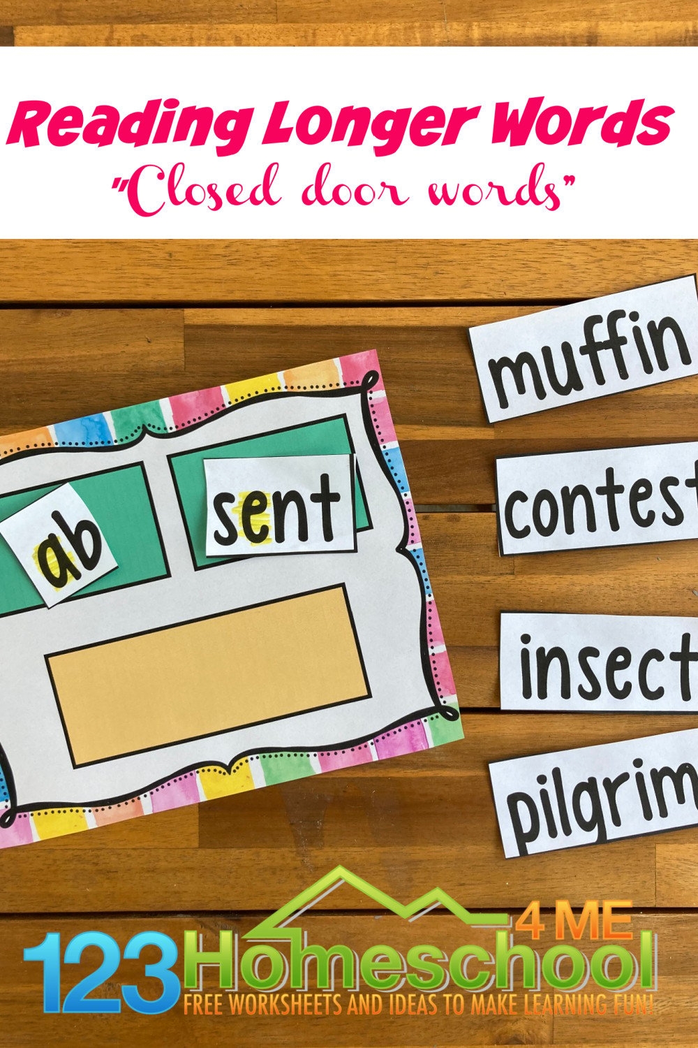 FREE Printable Open And Closed Syllables Reading Activity FREE Printable Open And Closed Syllables Reading Activity