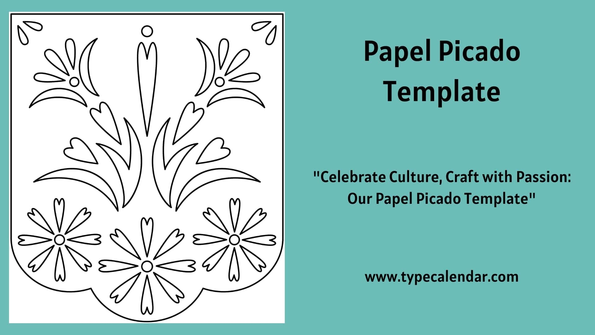 Free Printable Papel Picado Templates Mexican Banner PDF Free Printable Papel Picado Templates Mexican Banner PDF