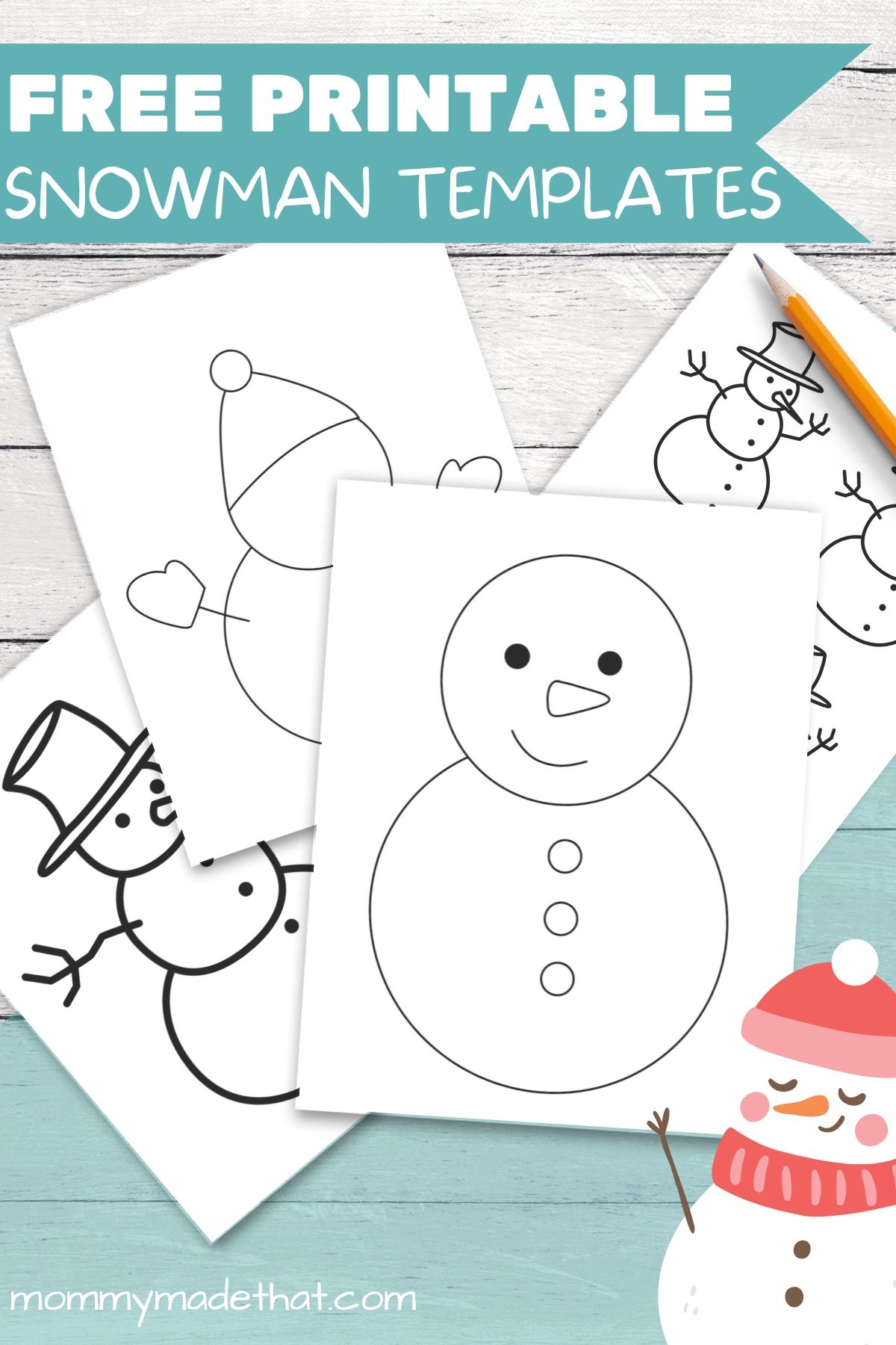 printable snowman template free printable snowman template free