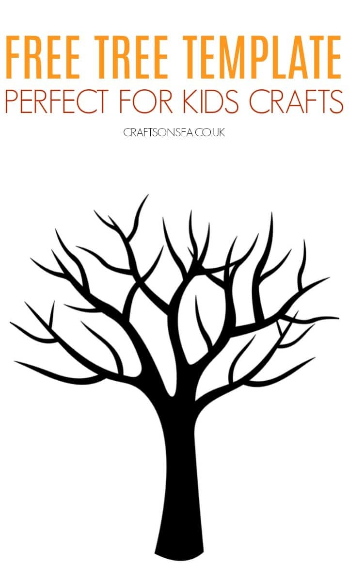 FREE Tree Template Printable PDF Crafts On Sea FREE Tree Template Printable PDF Crafts On Sea