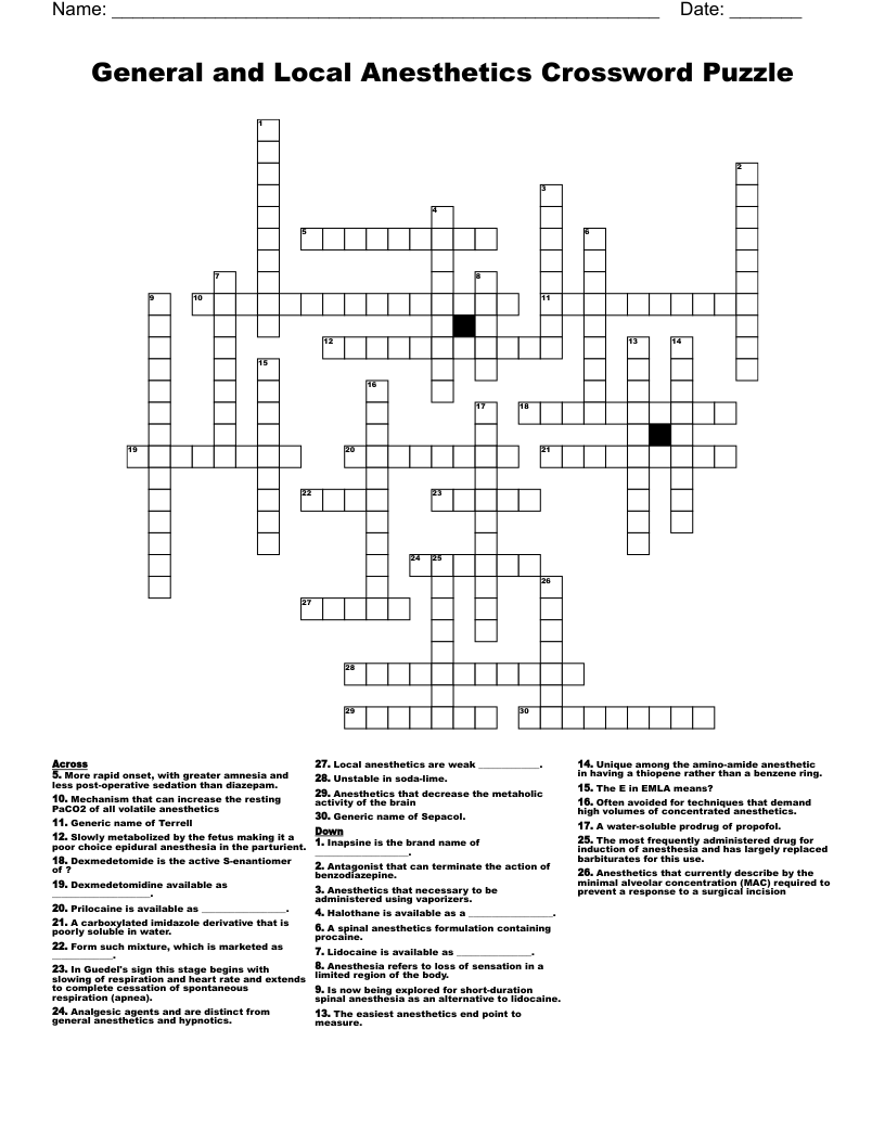 us operative crossword clue