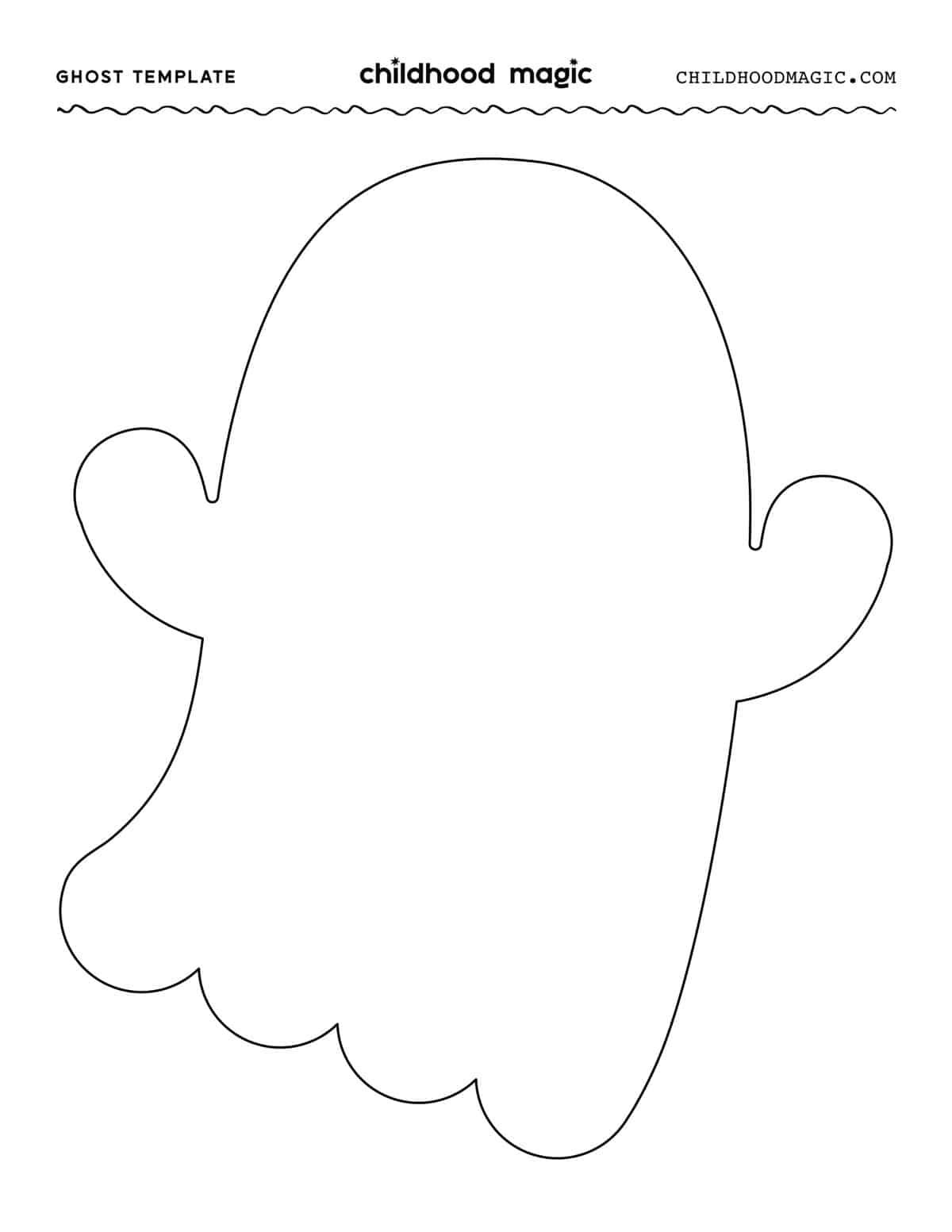 Ghost Template Childhood Magic Ghost Template Childhood Magic