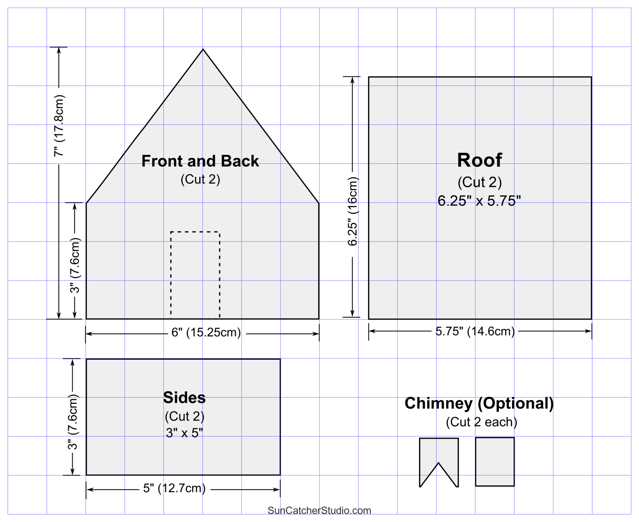 Gingerbread Mansion Template Gingerbread Mansion Template