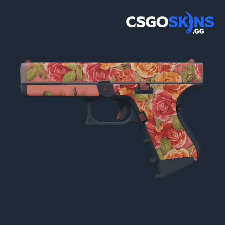 Glock 18 Coral Bloom CSGOSKINS GG