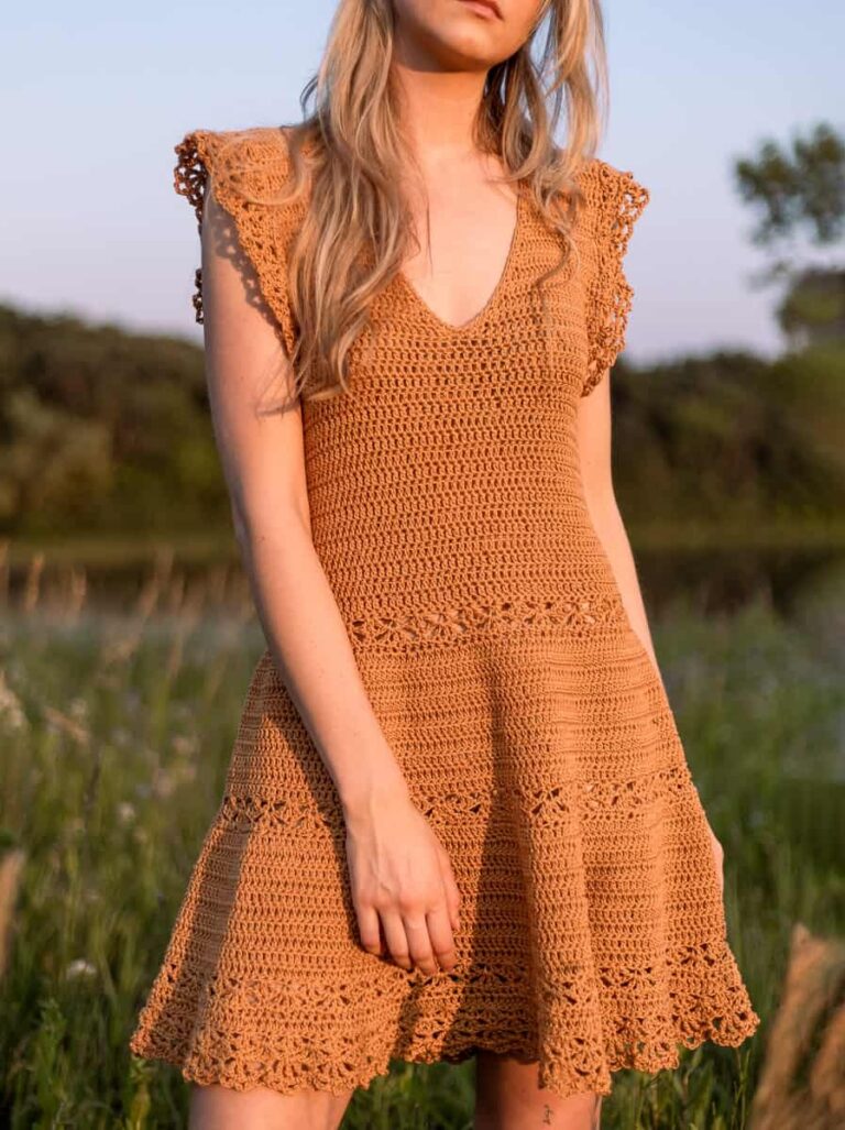 Golden Hour Sun Dress Crochet Pattern Originally Lovely