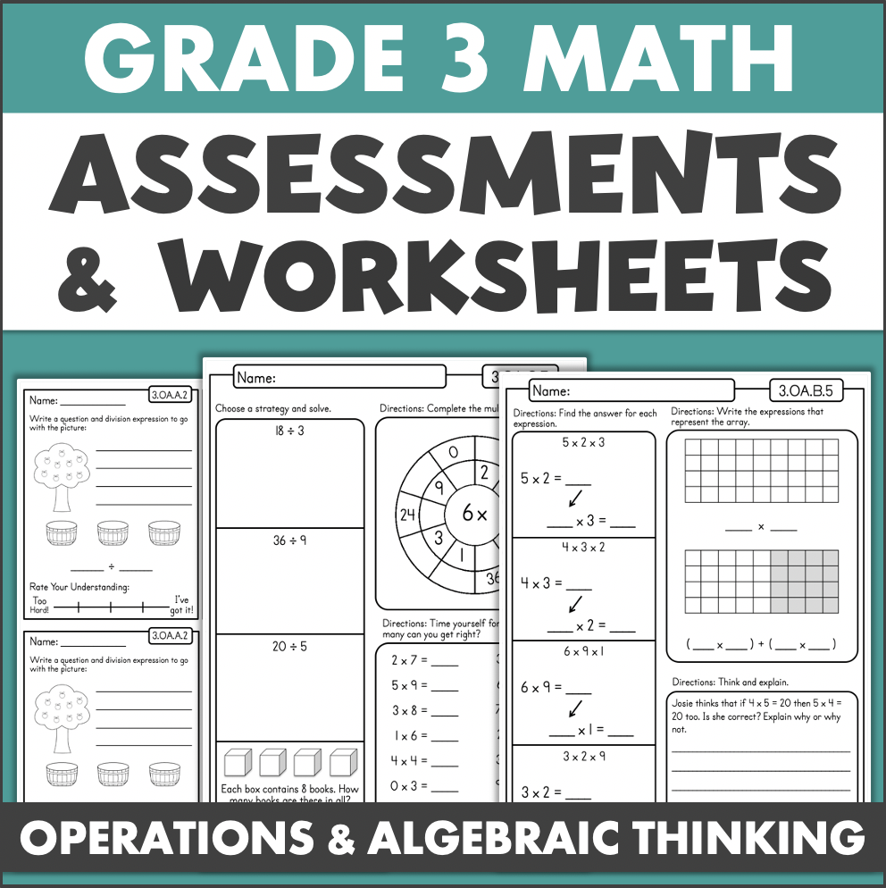 Gr 3 Multiplication Division Assessments Worksheets Made By Teachers Gr 3 Multiplication Division Assessments Worksheets Made By Teachers