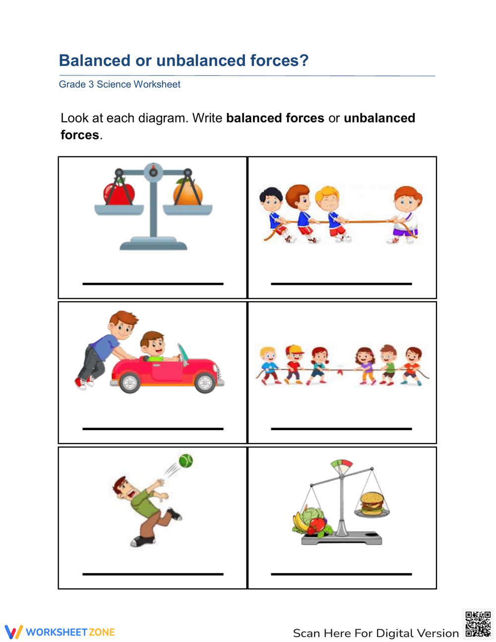 Grade 5 Easter Balanced And Unbalanced Forces Worksheets Grade 5 Easter Balanced And Unbalanced Forces Worksheets