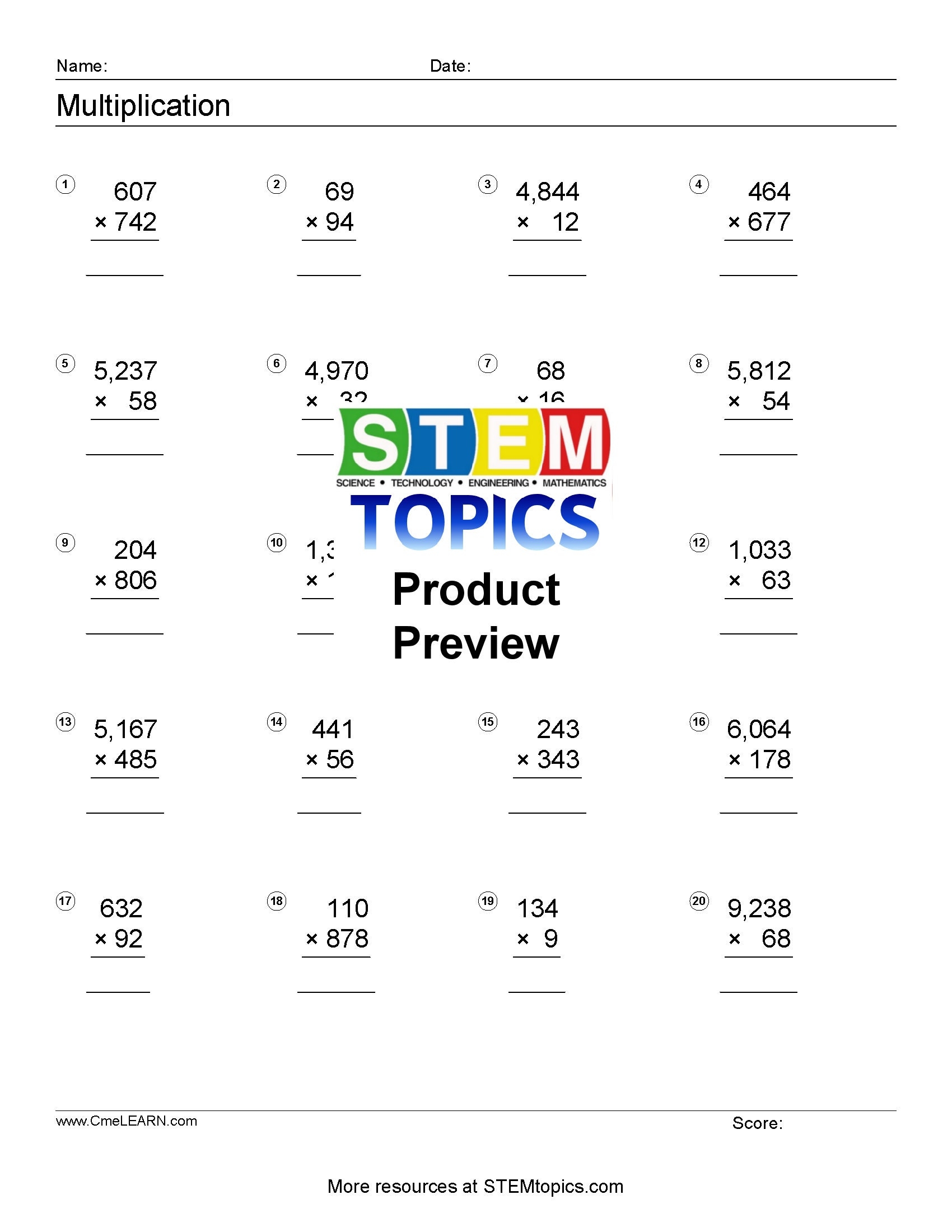 Grade 6 Math Worksheets 596 Pages Full Year Etsy Grade 6 Math Worksheets 596 Pages Full Year Etsy