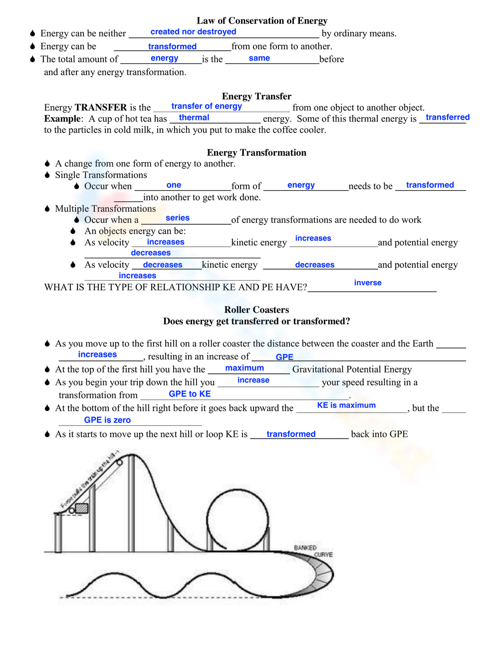 kinetic and potential energy worksheet kinetic and potential energy worksheet
