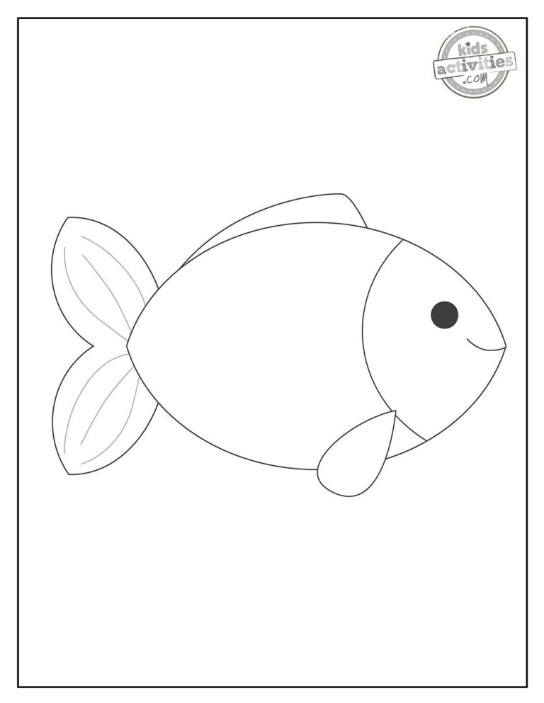Gulp Gulp Free Fish Template To Print Kids Activities Blog