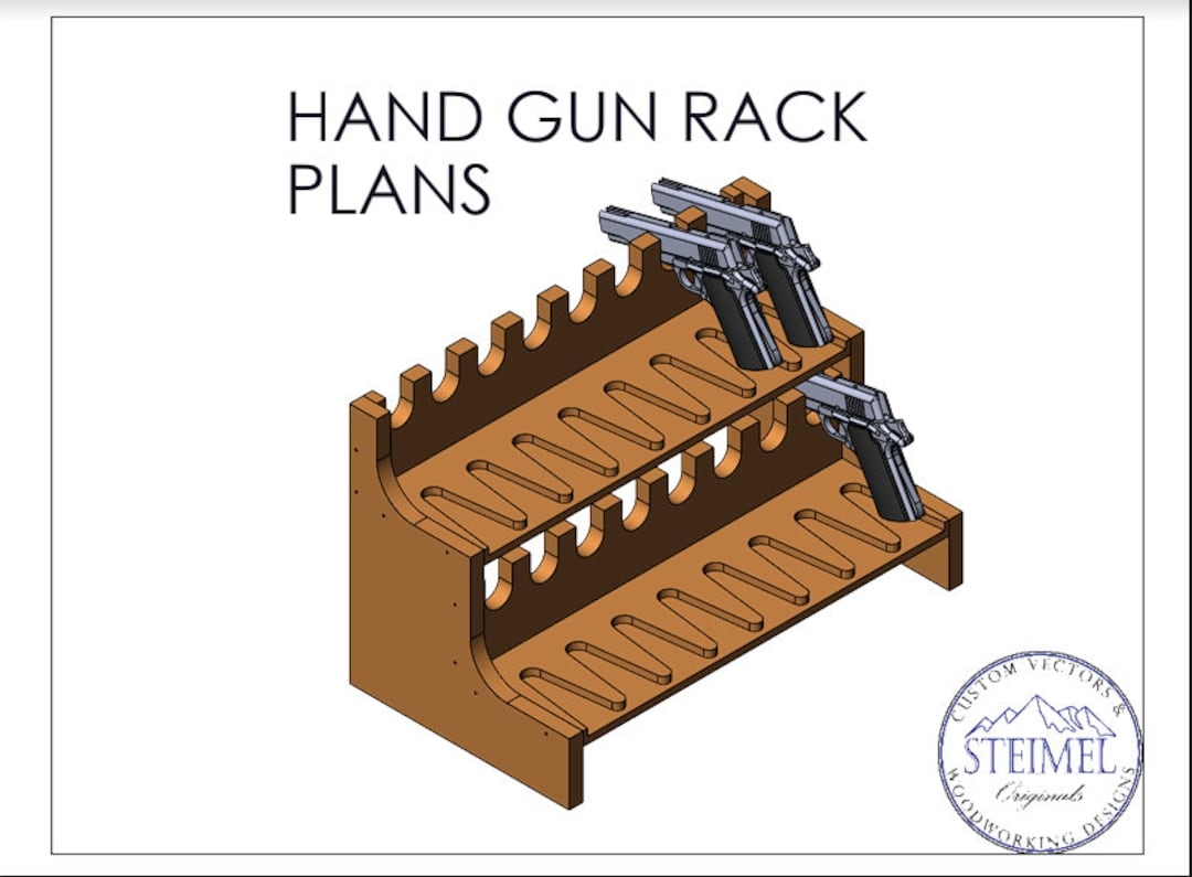Gun Rack Plan SVG Pistol Wall Hanging Woodworking Blue Prints Holster Ammo Shelf Vector Laser Engraving CNC Cricut Glowforge Etsy Canada Gun Rack Plan SVG Pistol Wall Hanging Woodworking Blue Prints Holster Ammo Shelf Vector Laser Engraving CNC Cricut Glowforge Etsy Canada