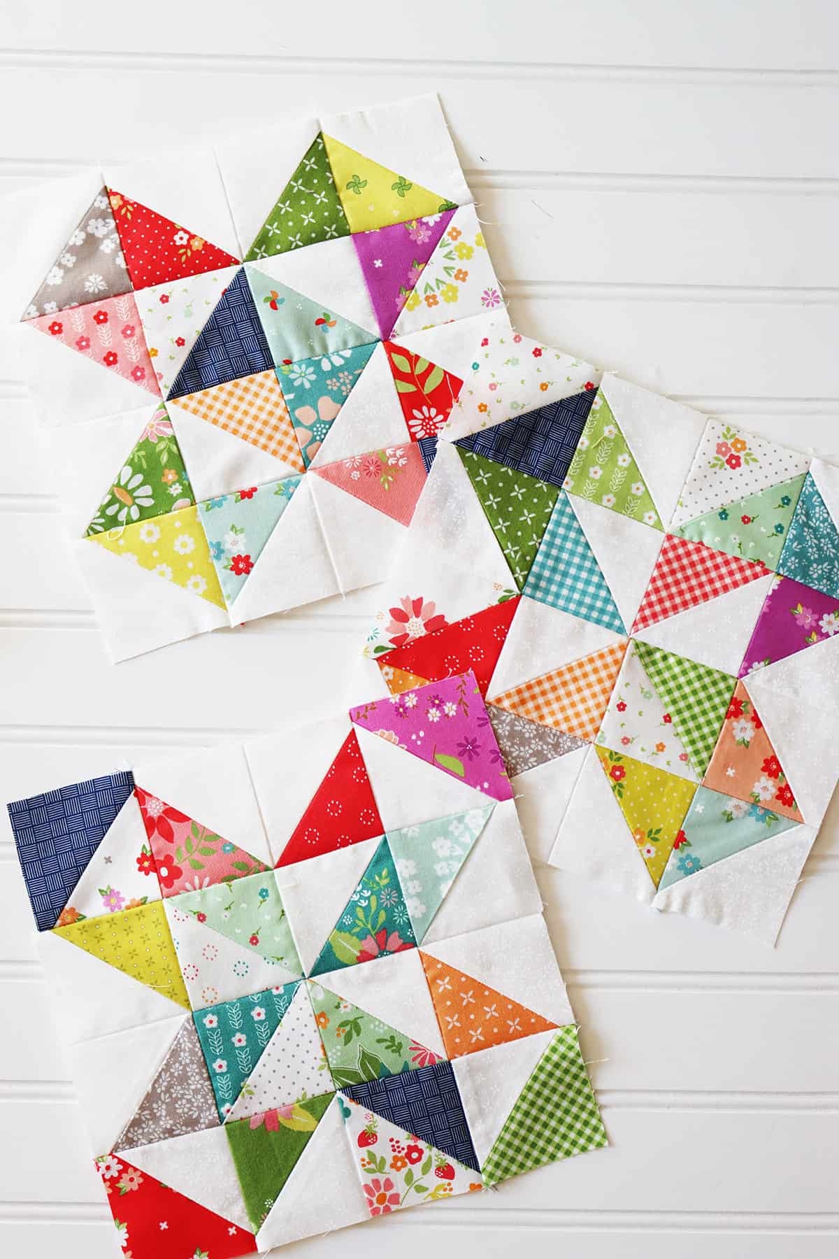 Half Square Triangle Scrappy Quilt A Quilting Life Half Square Triangle Scrappy Quilt A Quilting Life